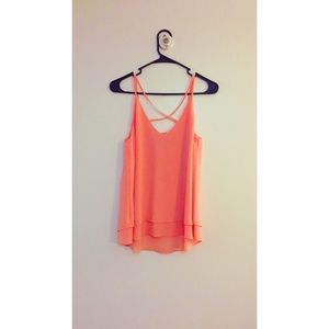 Blush Chiffon Blouse